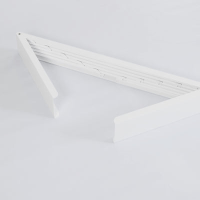 Eldina fold-away clothesline in white opening