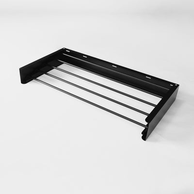 Eldina fold-away clothesline in black extended